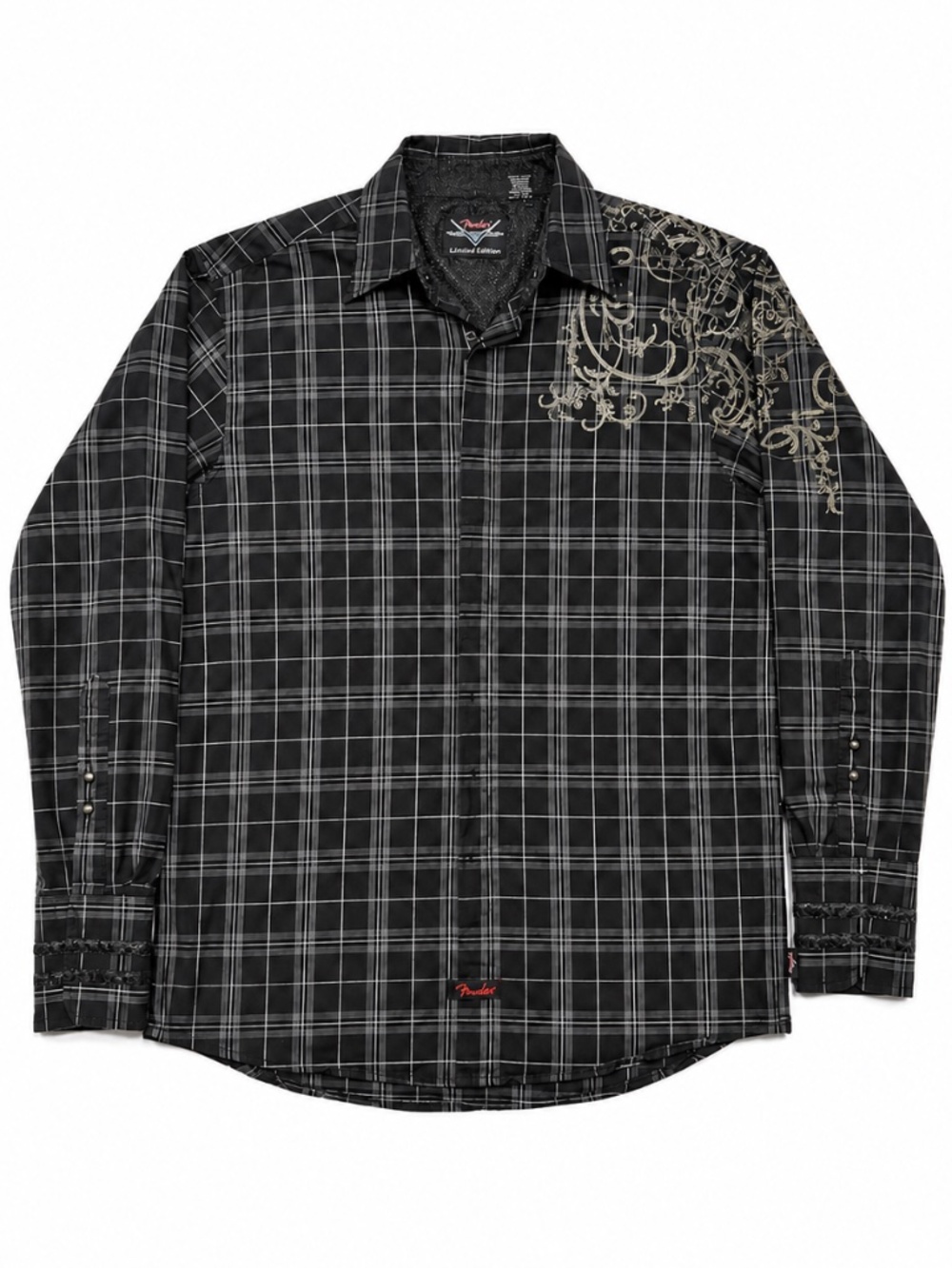 Fender Custom Shop Rock & Roll Religion Plaid Shirt M